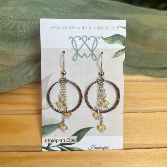 Ethiopian Earrings Mixed Metal