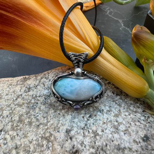 Larimar Pendant