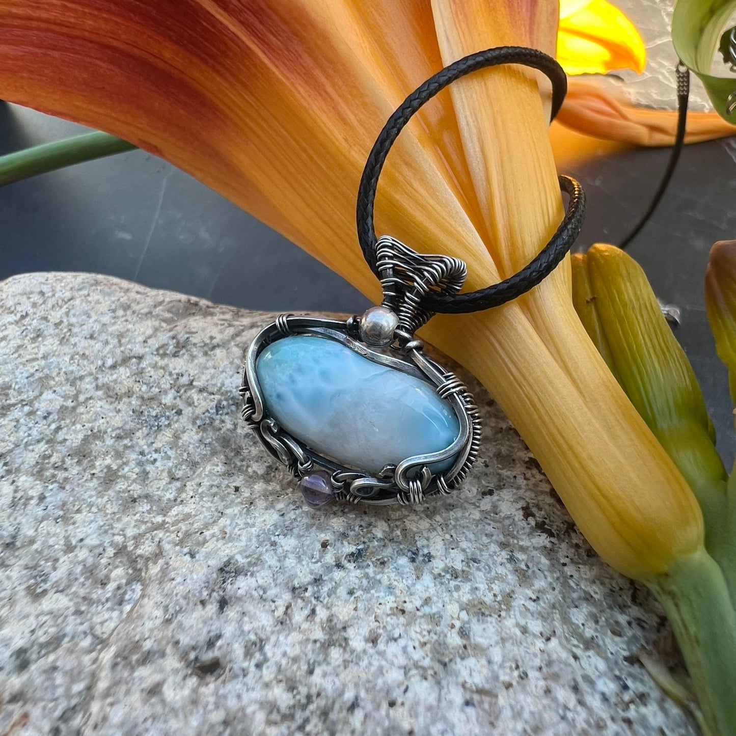 Larimar Pendant