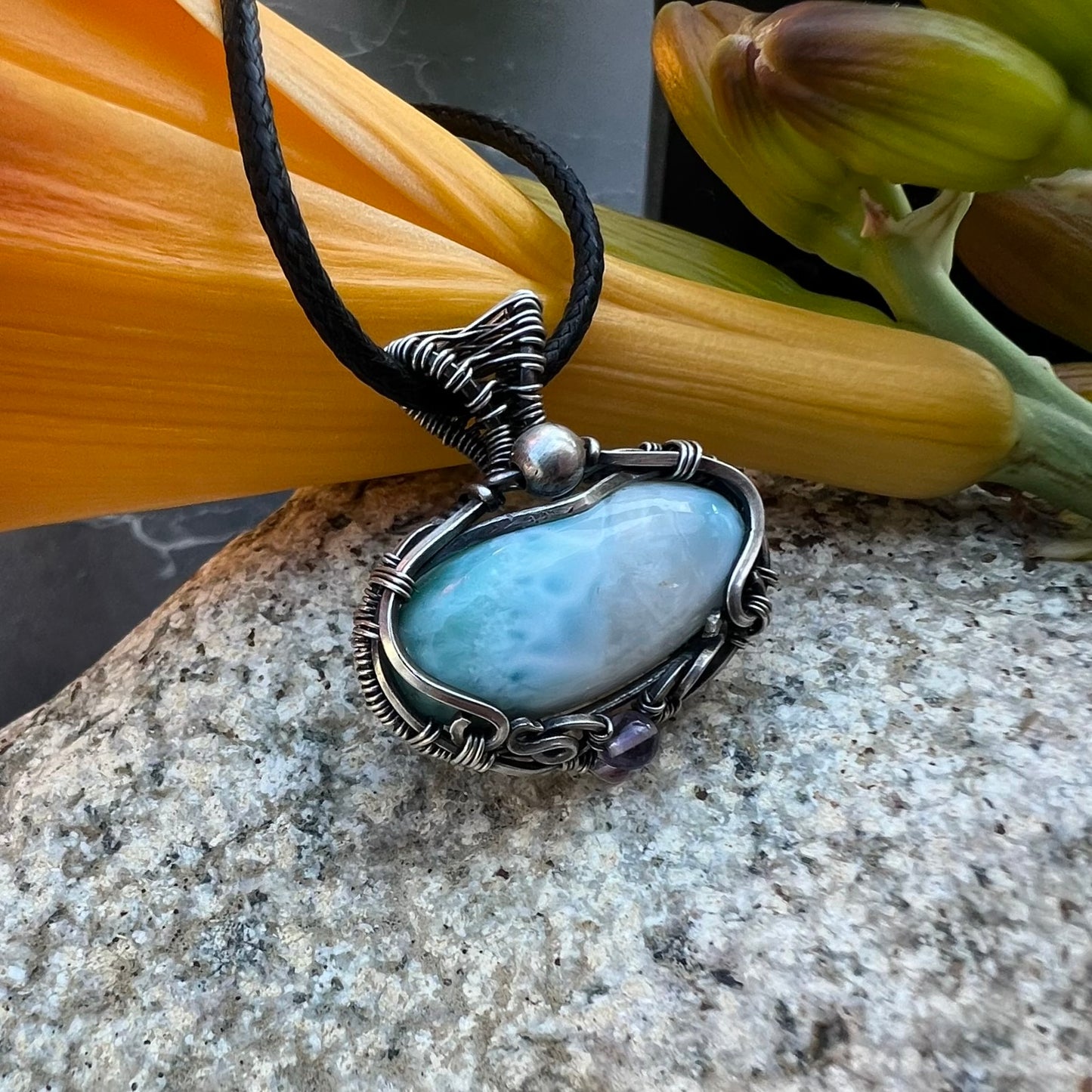 Larimar Pendant