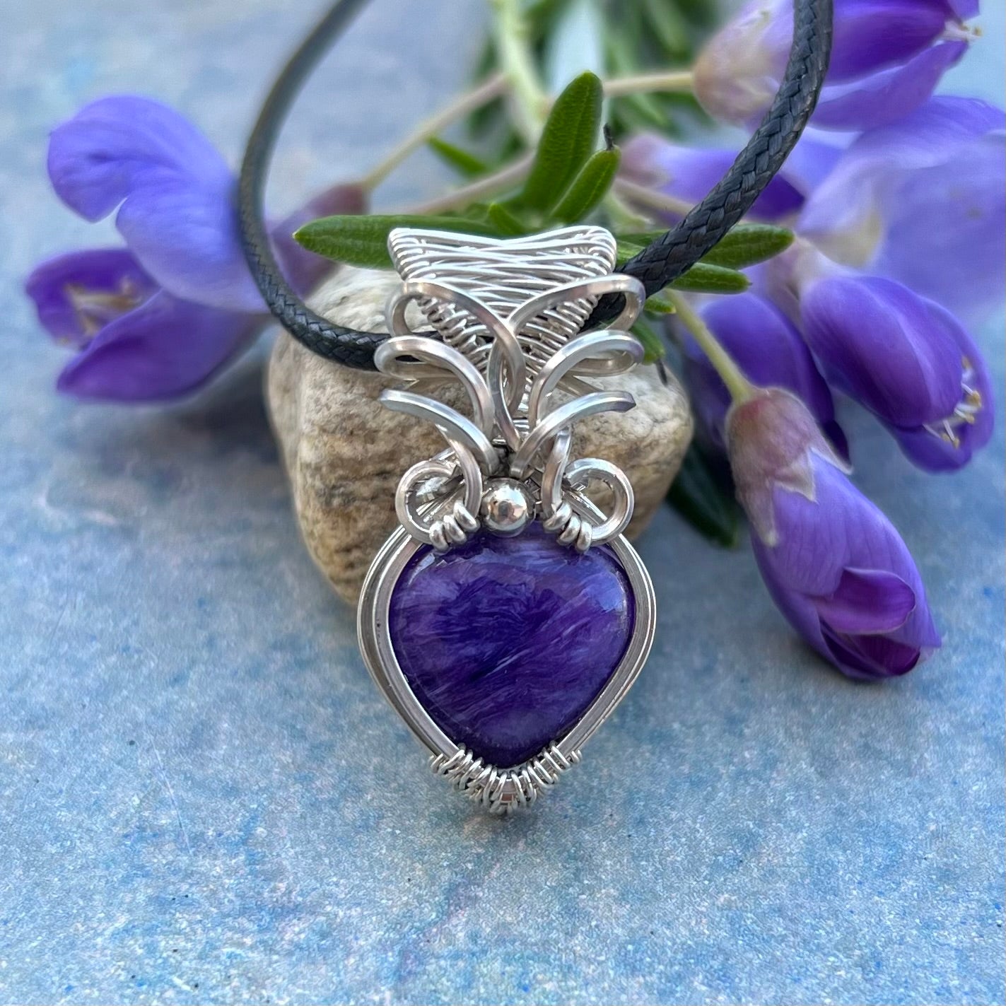 Charoite Pendant