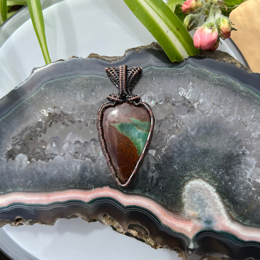 Bio Chrysoprase Pendant