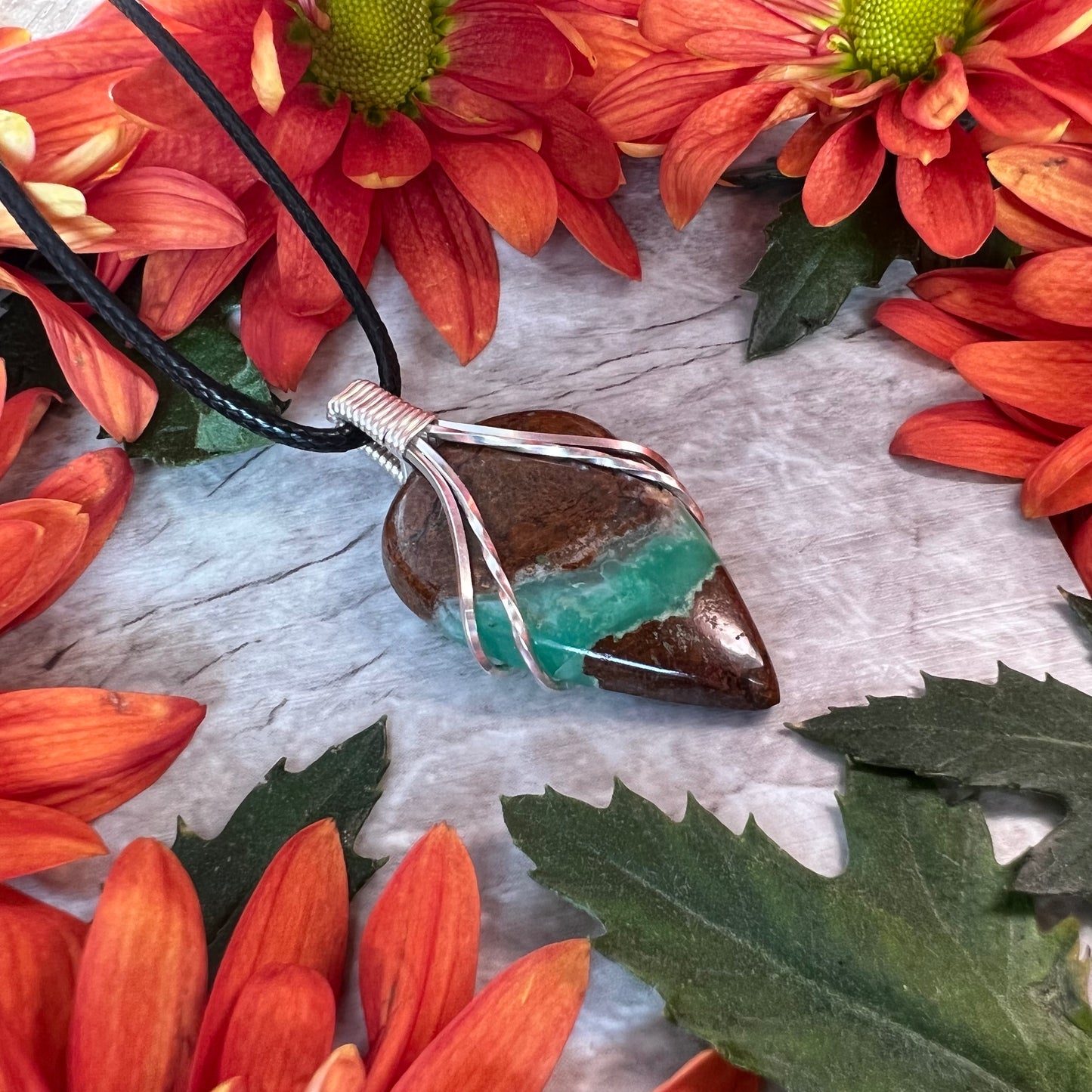 Chrysoprase Pendant