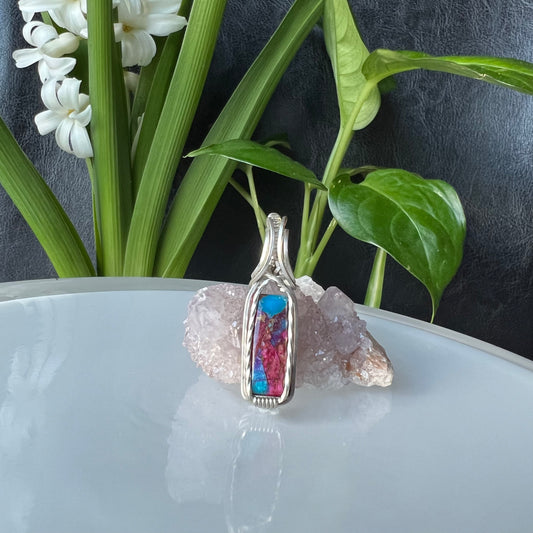 Copper Turquoise Pendant