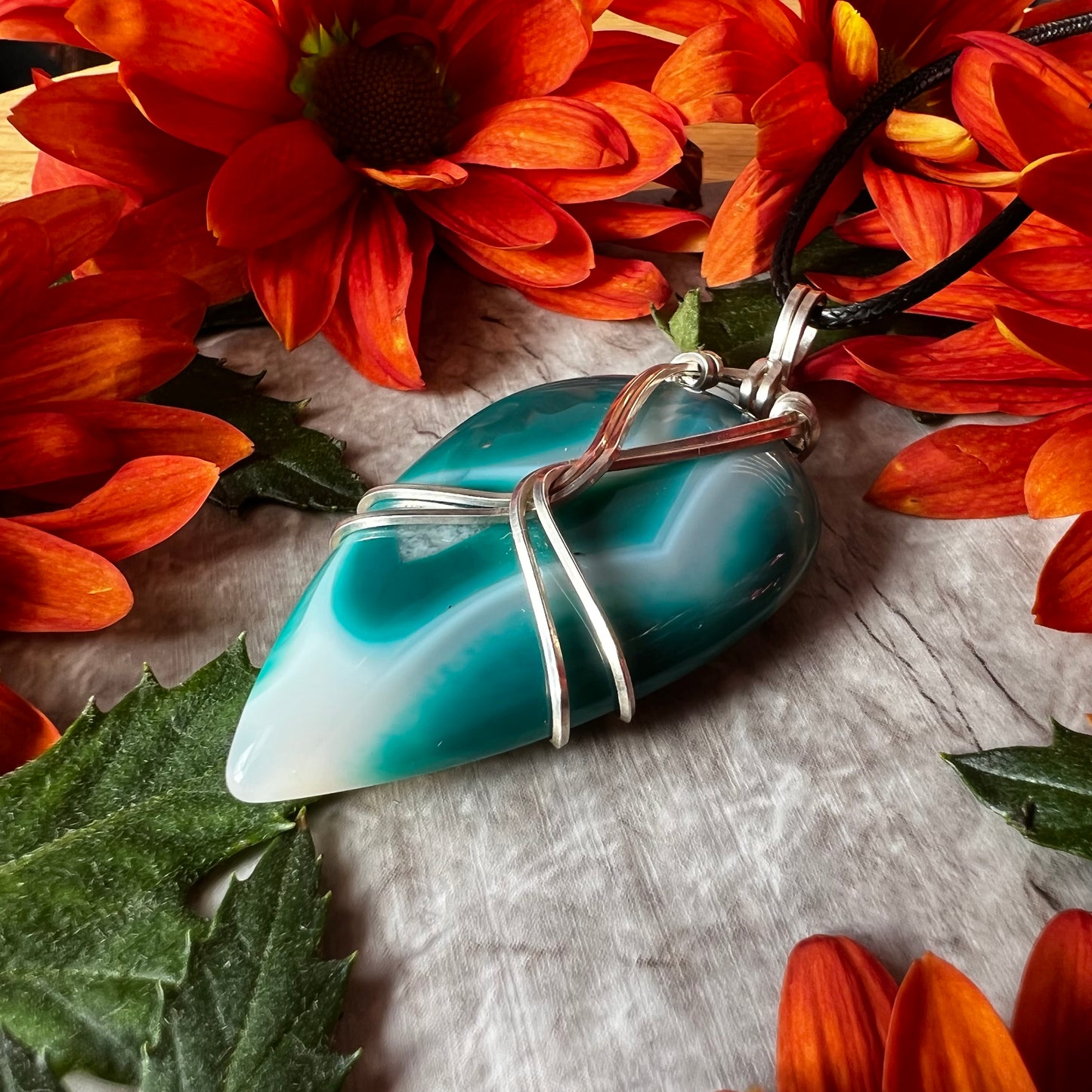 Botswana Agate Pendant