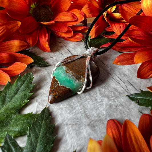 Chrysoprase Pendant