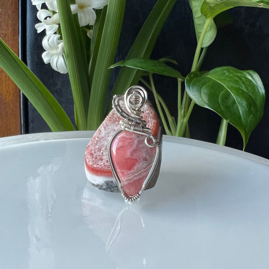 Rhodochrosite Pendant